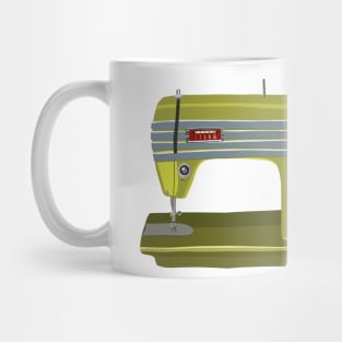 Green Sewing Machine Mug